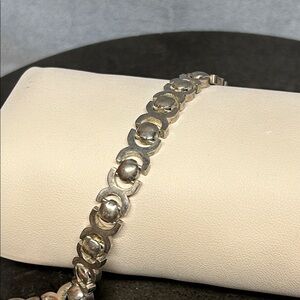 925 Half Circle Chain Bracelet